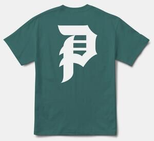 Primitive Skate Men's T-Shirt Dirty P Boxy Heavyweight Tee in Sage